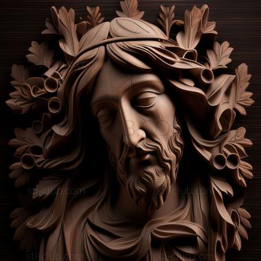 3D model st jesus (STL)